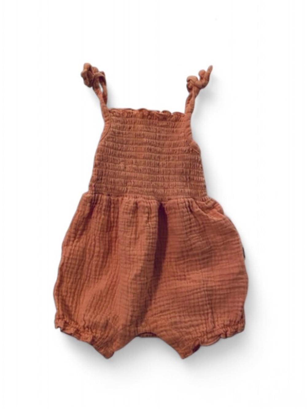 Peach Baby Romper